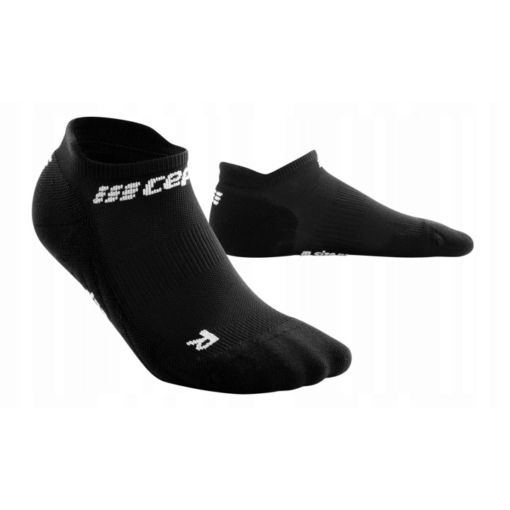Мъжки спортни чорапи CEP THE RUN 4.0, компресия, черен, 45-48