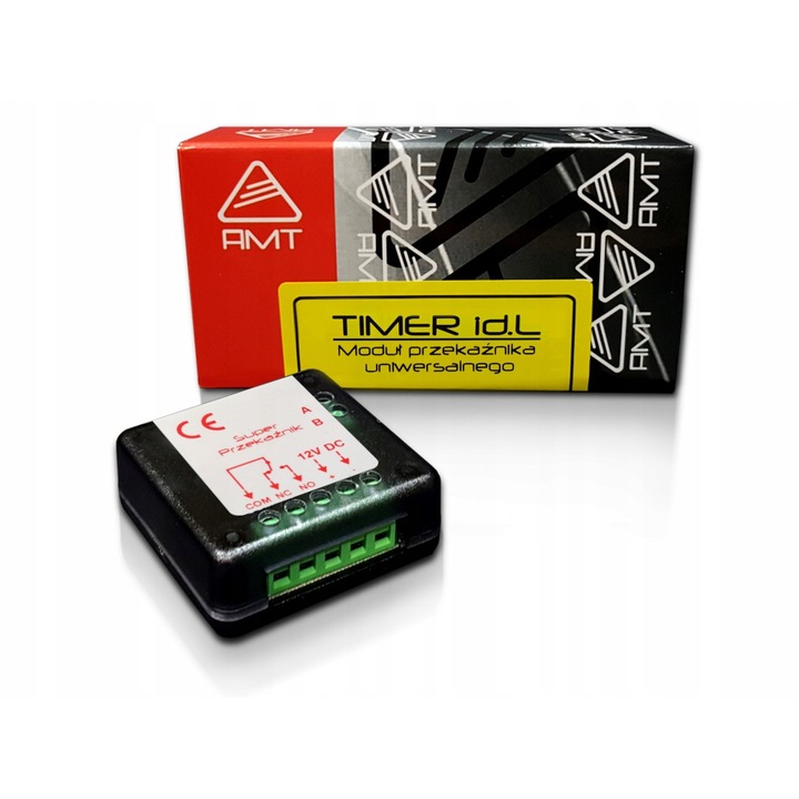 Програмируем модул AMT, 5.4x4.7x1.9cm, 12V DC, 10A