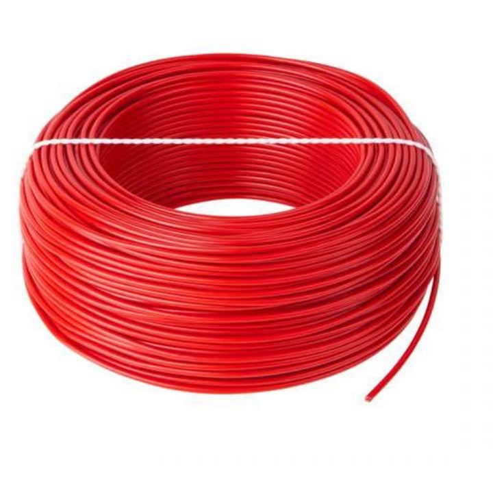 Електрически кабели ELEKTROKABEL, проводник 1x0,5mm, червен, 100м