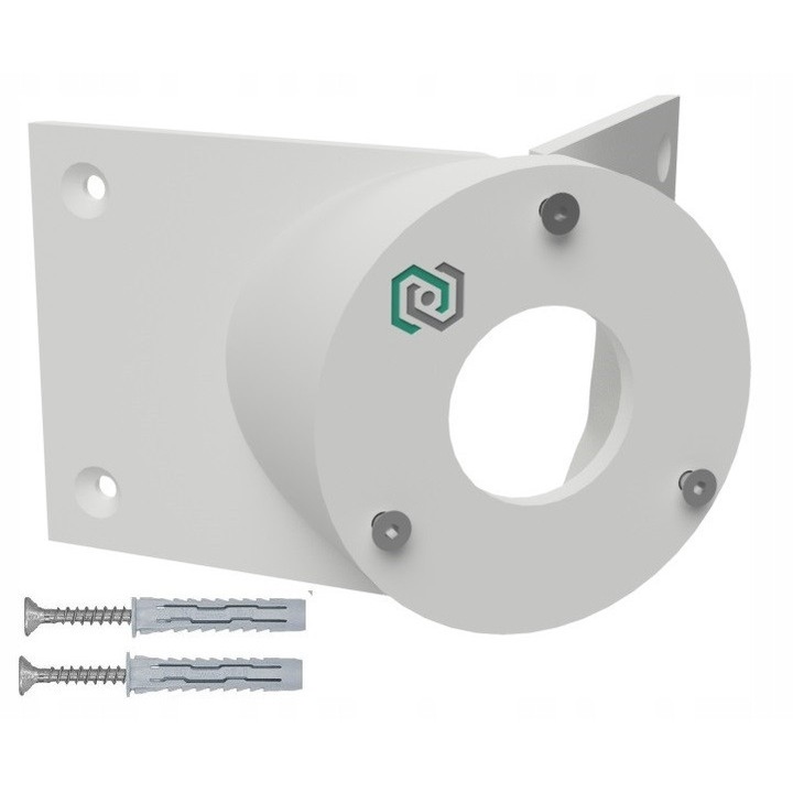 Suport de colt Delospro pentru camera Tapo C310, alb