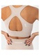 Bustiera sport, Carpatree, colectia Blaze, bej, fara cusaturi, bretele rezistente, XS INTL