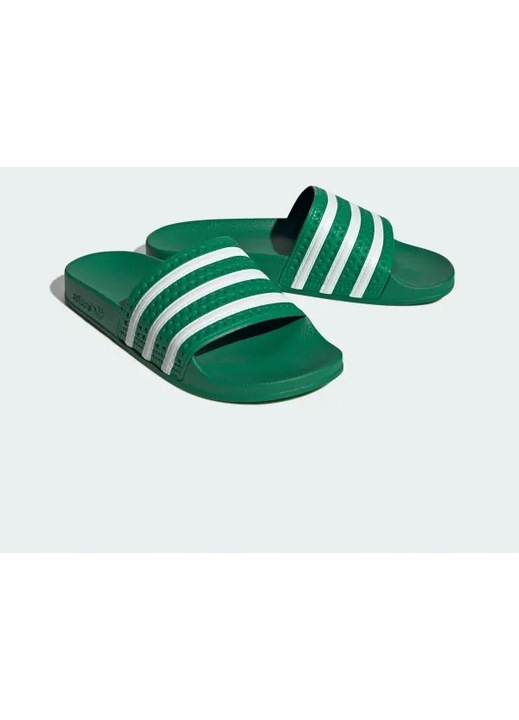 Дамски чехли, adidas, Adilette, зелен, изработени от синтетичен материал, 38 EU