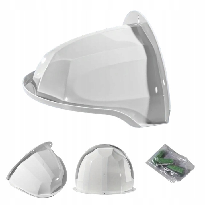 Copertina universal pentru camere IP, alb, 29x20,5cm, set cu dibluri DELOSPRO