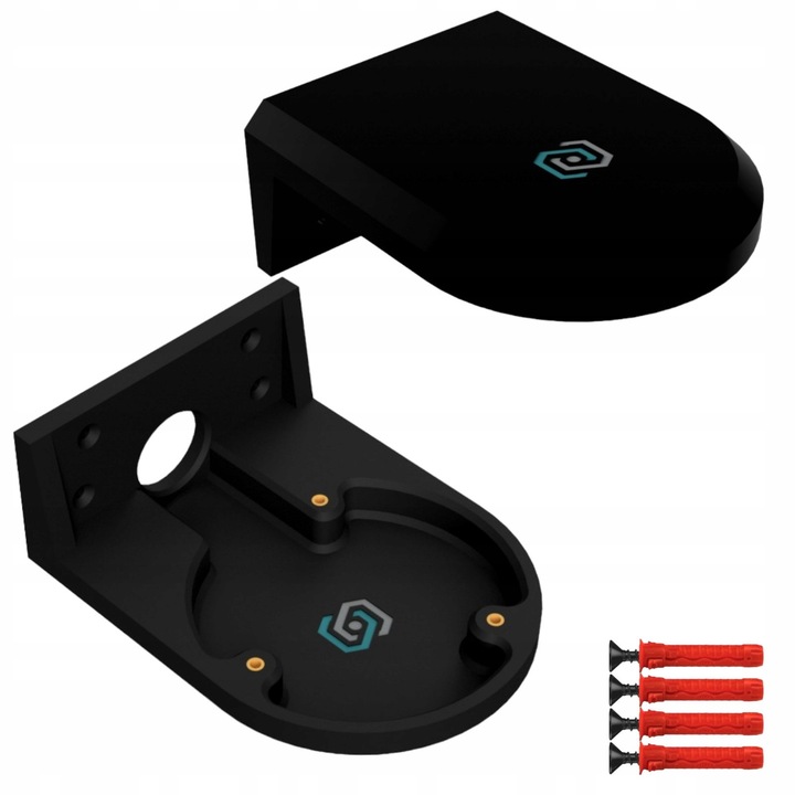 Suport de camera, Delospro, suport de perete, 3D, negru, set