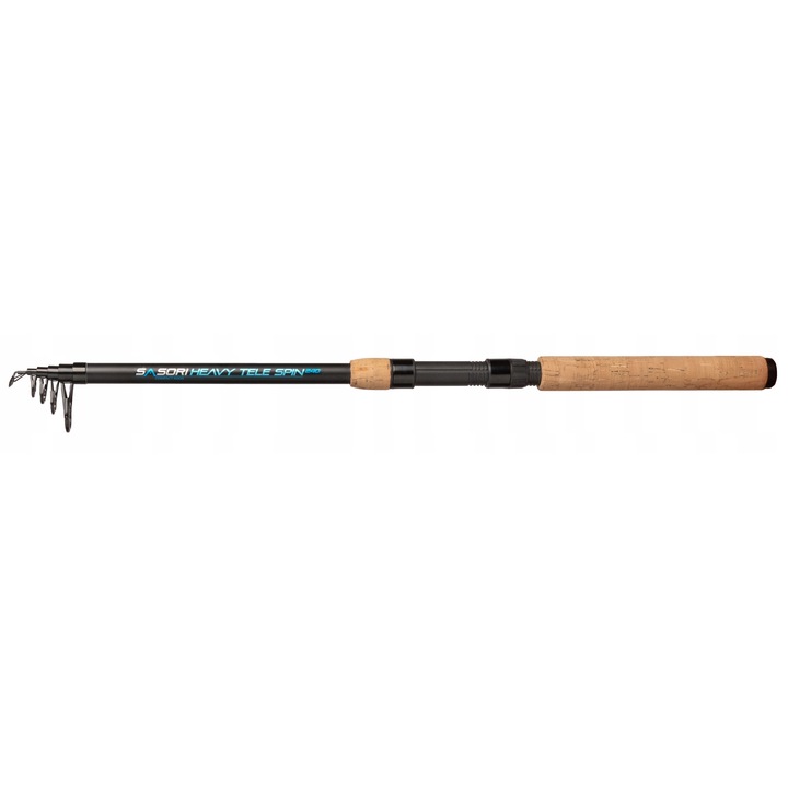 Lanseta pescuit Mikado Sasori Heavy Tele Spin 270cm, 30-60g, 6 sec, multicolor