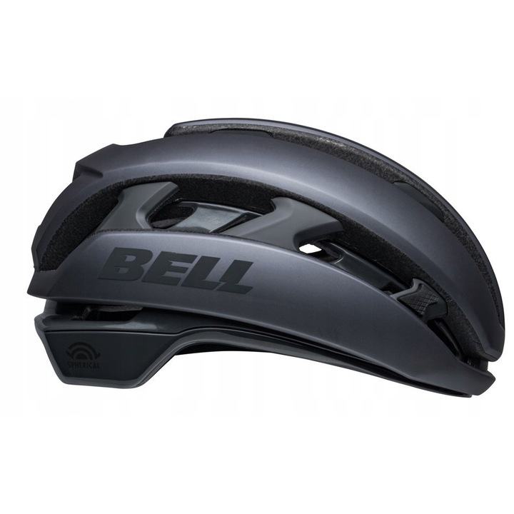 BELL XR Spherical MIPS gravel sisak, matt titánszürke, M-es méret, 18 szellőzőnyílás, súly 285g