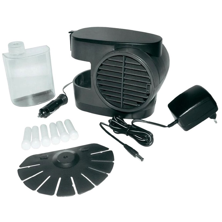 Aer conditionat mobil pentru masina, 12V, 3 moduri de montare, 6 cartuse de gheata, multicolor