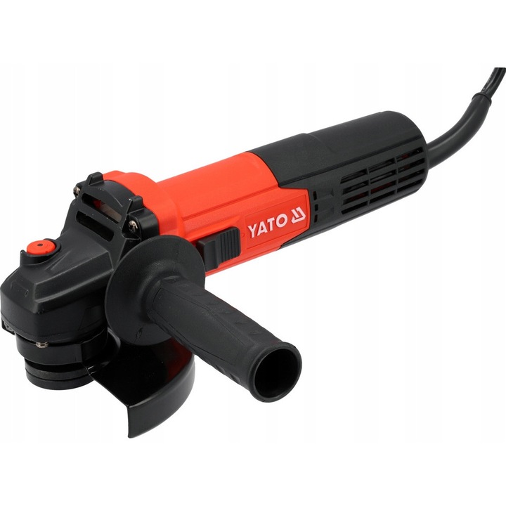 Polizor unghiular Yato 720W 125mm 12000rpm, compact, cu maner suplimentar, set complet