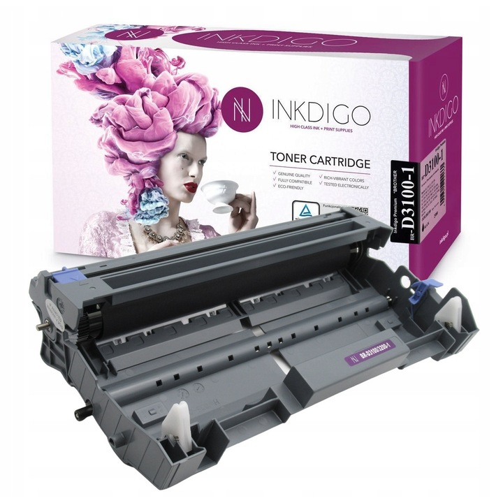 Барабан за лазерен принтер Inkdigo BR-D3100, черен, капацитет 25.000 страници, Premium XL