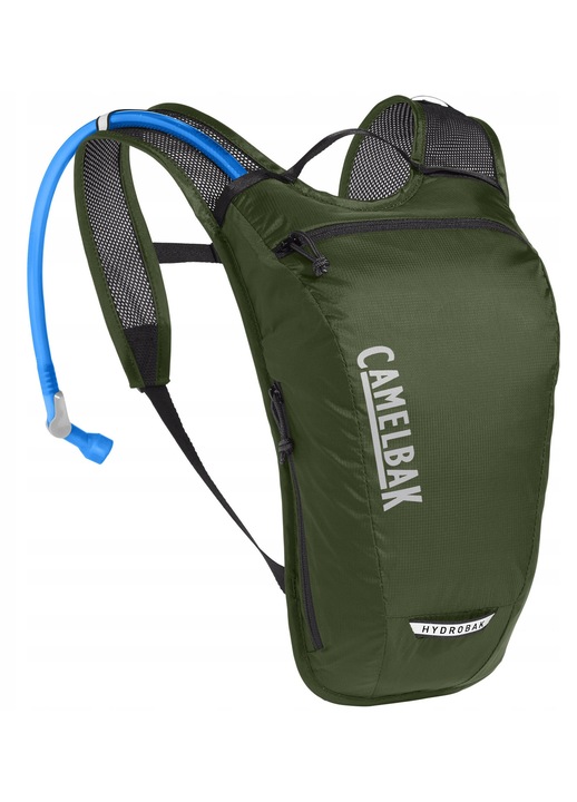 Camelbak Hydrobak Light 1.5L hátizsák, szellőző, fényvisszaverő elemekkel, zöld, 35x23x15cm