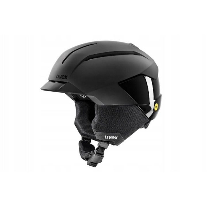 Casca de schi UVEX Levitate MIPS, 51-55cm, neagra, sistem de ventilatie activ, tehnologie hibrida