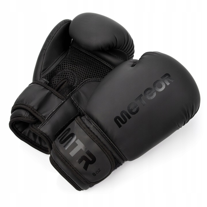 Meteor sportkesztyű, 12 oz, fekete
