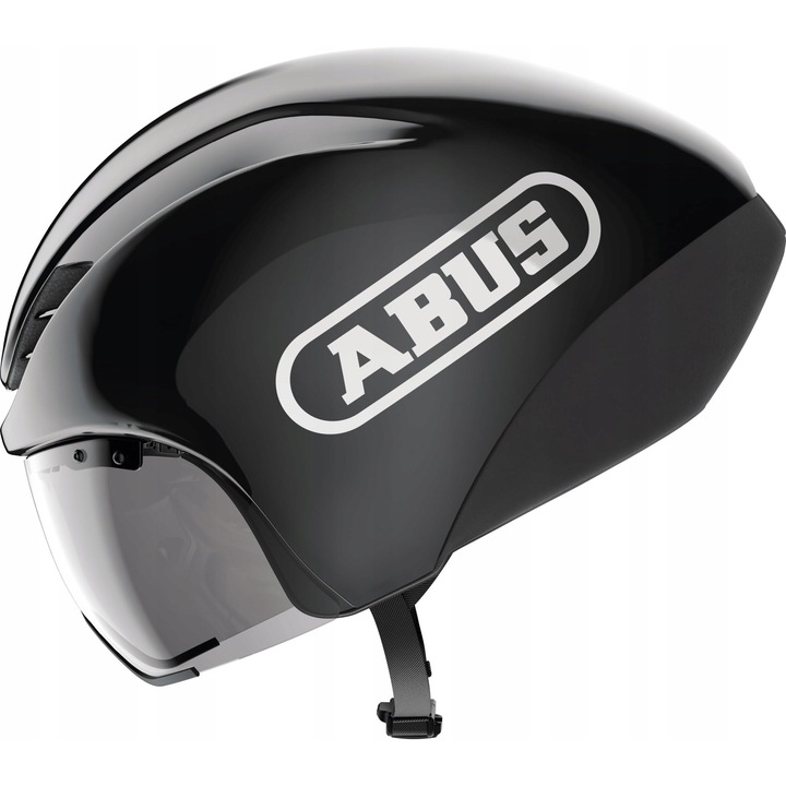 ABUS GameChanger TT 1.1 kerékpáros sisak, aerodinamikus, fekete, L (59-61 cm)