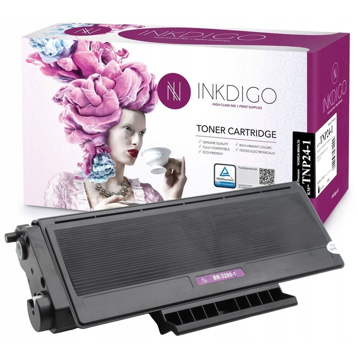 Тонер Inkdigo за Konica Minolta, черен, 8000 страници, Premium XL