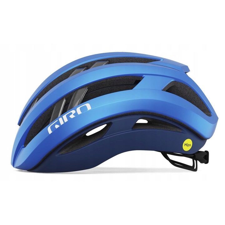 Giro Aries Spherical MIPS kerékpáros sisak, matt kék, S méret (51-55 cm), fejlett védelmi technológia