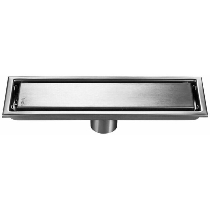 Scurgere de dus din otel inoxidabil 304, design dublu fata, 10x20cm, rezistent la coroziune, pentru bai si bucatarii