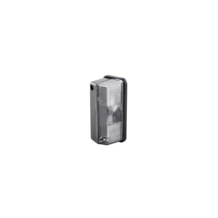 Lampa gabarit Hella, alb, Halogen/T4W, 12/24V, suprafata