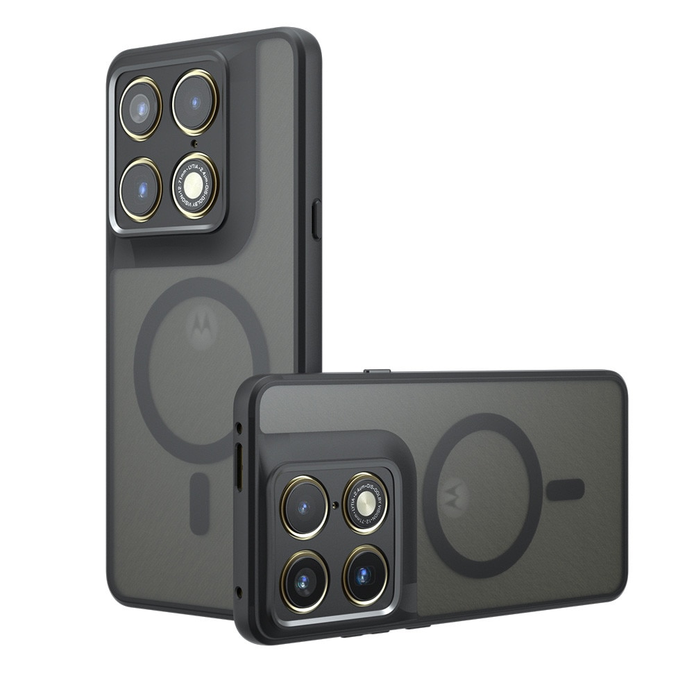 Husa pentru Motorola Signature - Techsuit PureFrost compatibil cu MagSafe - Frosted Black