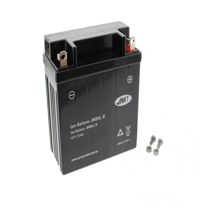 Akumulator gel JMT JMB5L-B, 12V, 5Ah, 120x62x129mm, 1.79kg