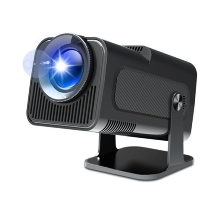 Videoprojektor Hy320 1080p 4k Android 11 BT5.0 fekete