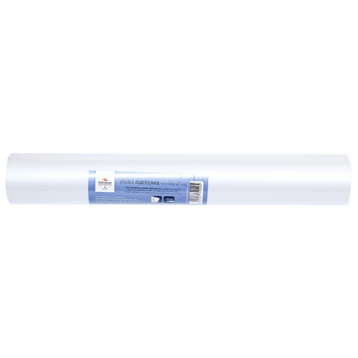 Hârtie de calc Koh-i-Noor, 50 g, rolă 42 cm x 20 m, pentru schițe