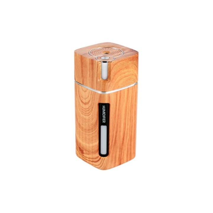 Umidificator portabil USB, proiectie de cristal, multicolor