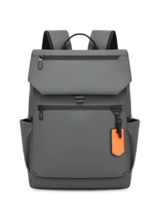 Rucsac Oxford, gri, impermeabil, dimensiuni mici