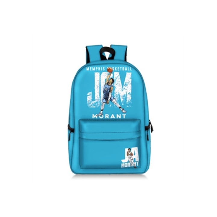 Ghiozdan cu imprimeu de baschet, pentru studenti, multicolor