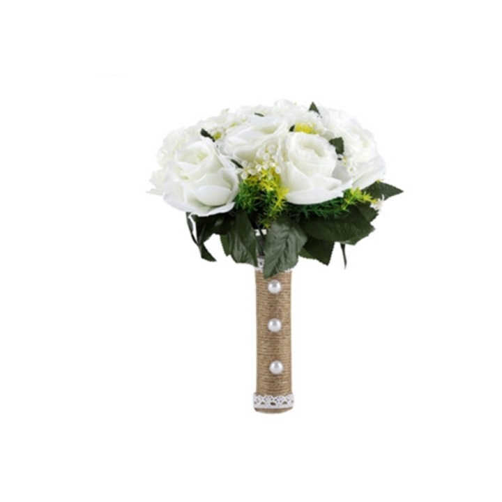 Flori artificiale stil coreean pentru petrecere burlacite, multicolor