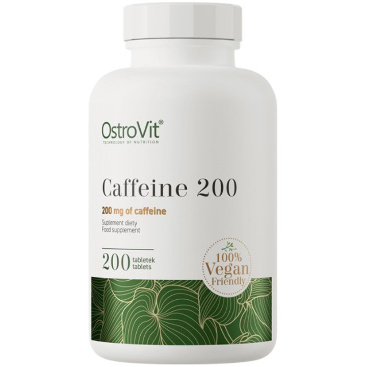 OstroVit Caffeine 200mg 200 tabs