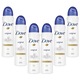 Комплект 6 x Дезодорант спрей против изпотяване Dove Original, 150 мл
