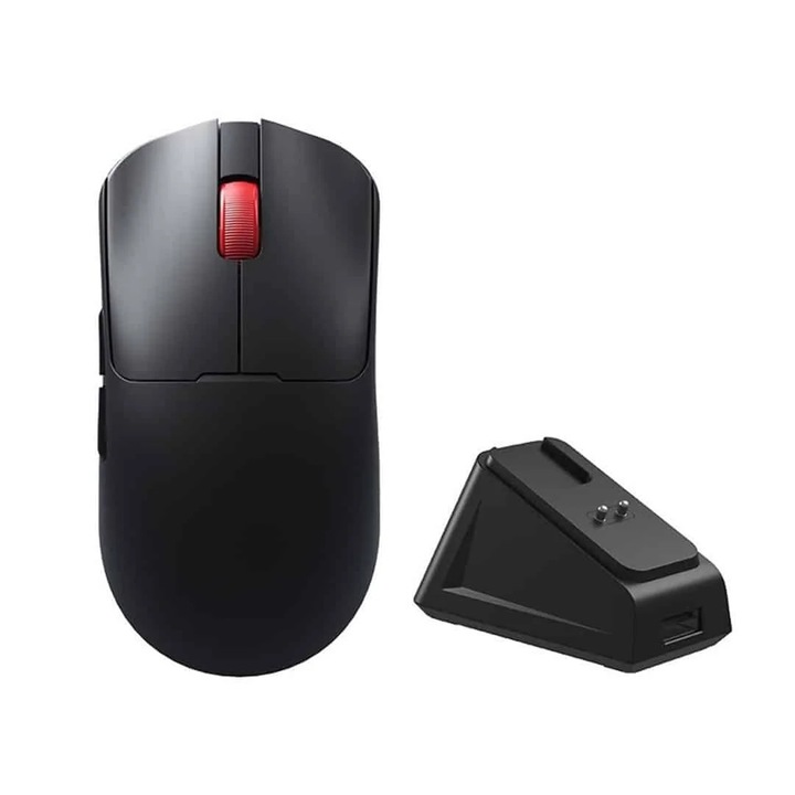 Mouse de joc AULA SC380 PRO, 12.000 DPI, tri-mod, negru