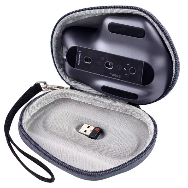 Husa rigida protectie transport mouse gaming, MX Master 3 si MX Master 3 S. Digital-Play, negru