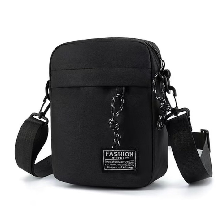 Unisex, vízálló, több rekeszes, mini crossbody táska szabadtéri tevékenységekhez