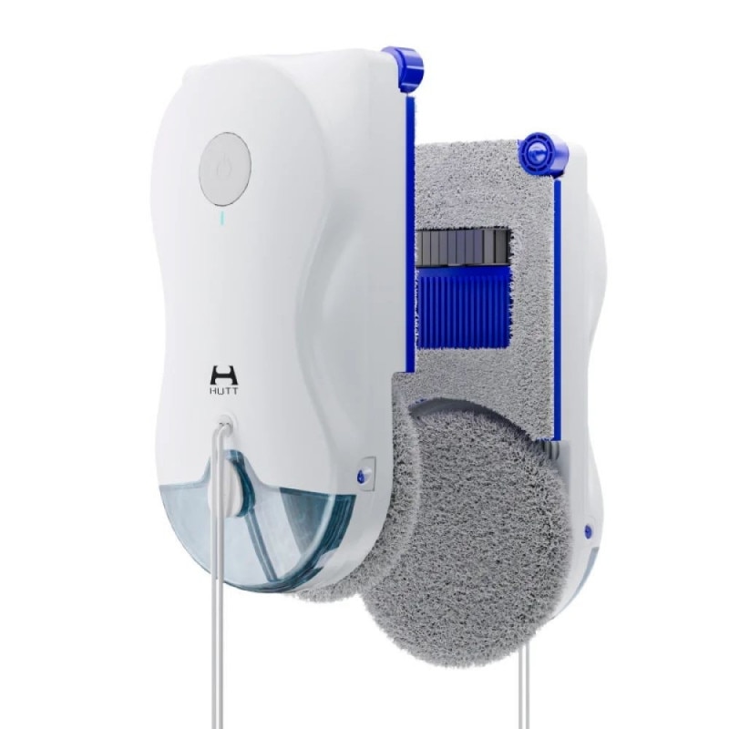 Robot de curatat geamuri HUTT 10, 6500 Pa, 55 N, 60 m², NAM 7.0, UPS, Duze duble, Alb