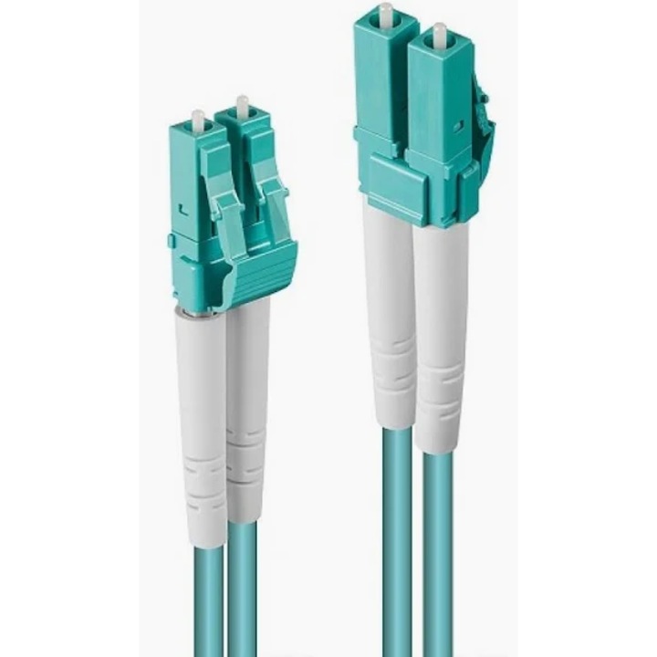 Patch Cord Fibra Optica Datamaxx Duplex Multi Mode OM3 Manta LSZH semi-tight bufer LC/UPC-LC/UPC 50/125 0.5 metri