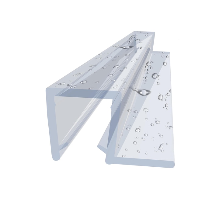 KYCT DK07 zuhanygarnitúra 5mm átlátszó 50cm PVC mágneses vízzáró