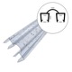 Garnitura dus KYCT DK11 7mm átlátszó 200cm PVC mágneses