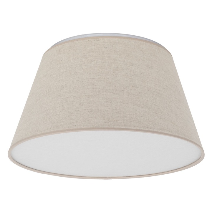 TK-Lighting Formo mennyezeti lámpa, 2xe27, 38cm, trapéz, bézs