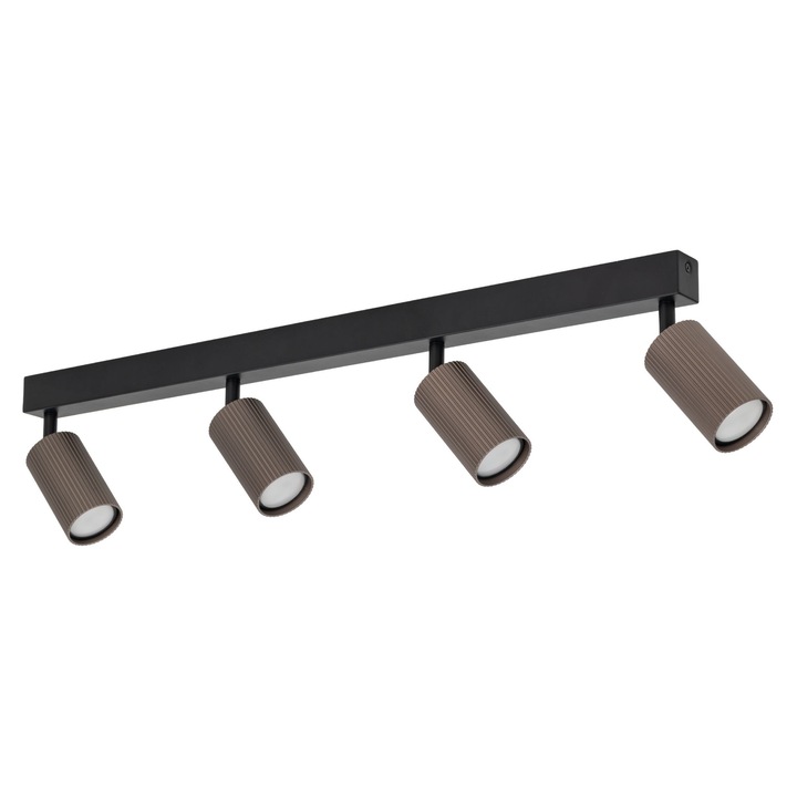 Спотове TUNE TK-Lighting, 4xGU10, кафяв цвят, различни размери