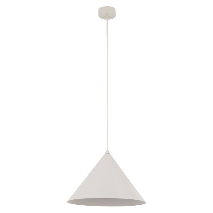 Лампа Cono M, TK-Lighting, метална, 1xE27, 30x45см, бежова