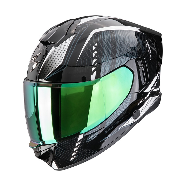 Casca moto EXO-530 Air Theras Black/Chameleon/White marime M