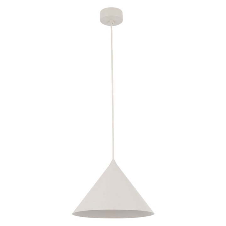 Лампа Cono TK-Lighting, малка, метална, 1xE27, сива