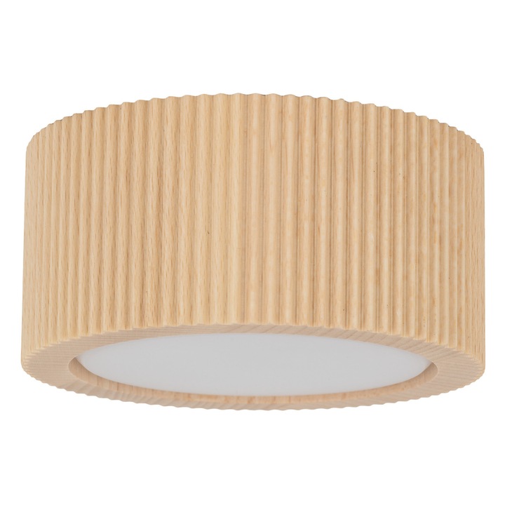 Tuba bordázott fa spot lámpa, felületre szerelhető, Tk Lighting Eve Corte Scandinavian