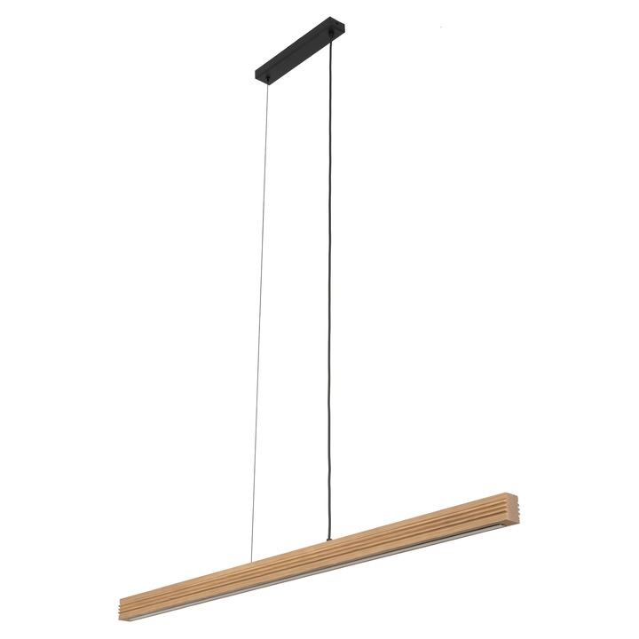 Висяща лампа TK-Lighting Viga дърво бор 90x10см