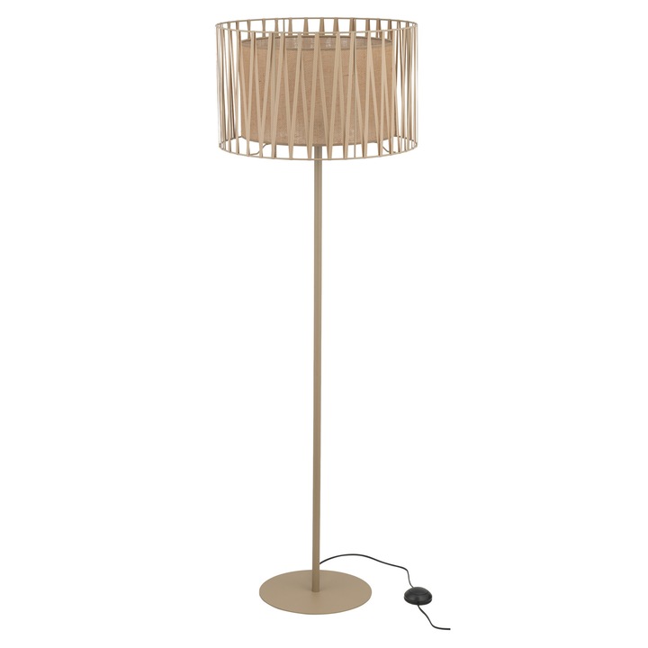 Lampa de podea TK Lighting Harmony Sabia bej 40x150cm