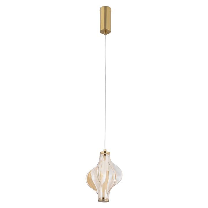 Висяща лампа TK-Lighting Elva LED 8W brass
