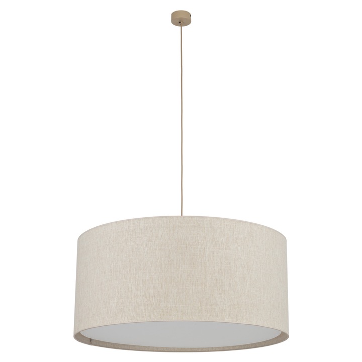 Висяща лампа TK Lighting Largo бежово-бяла 3xE27