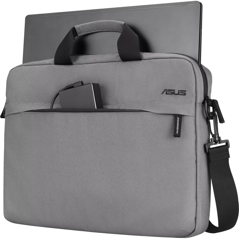 Geanta laptop Asus AC1600, 16'', gri, 27x37x4.5cm