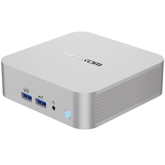 Mini PC GEEKOM A8 cu procesor AMD Ryzen™ 9 8945HS pana la 5.2GHz